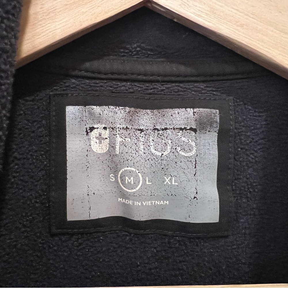 Figs On Shift Fleece Jacket Black Men’s Medium Full Zip - Picture 5 of 6